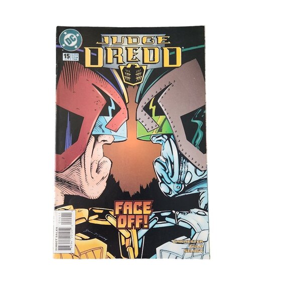 DC Comics Judge Dredd #15 1995 Comic Book Collector Bagged Boarded - Picture 1 of 2
